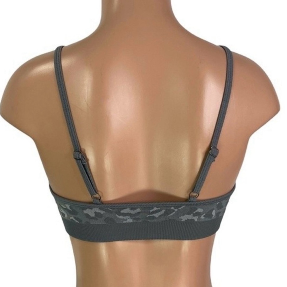 Splendid Gray Patterned Bra - Picture 3 of 4